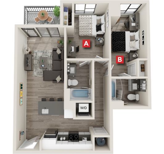 B1 Rendering