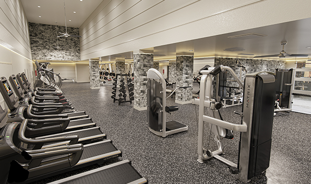 Two-Story Fitness Center