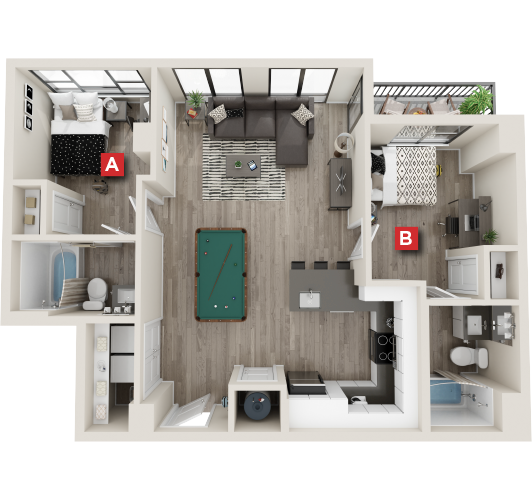 B4 Premium Rendering