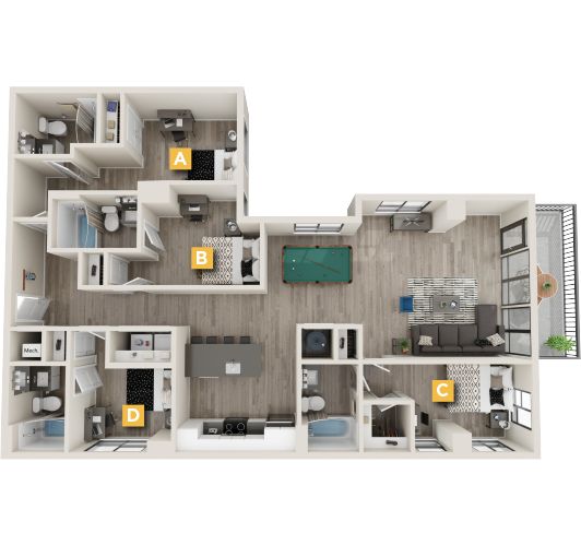 D6 Premium Rendering